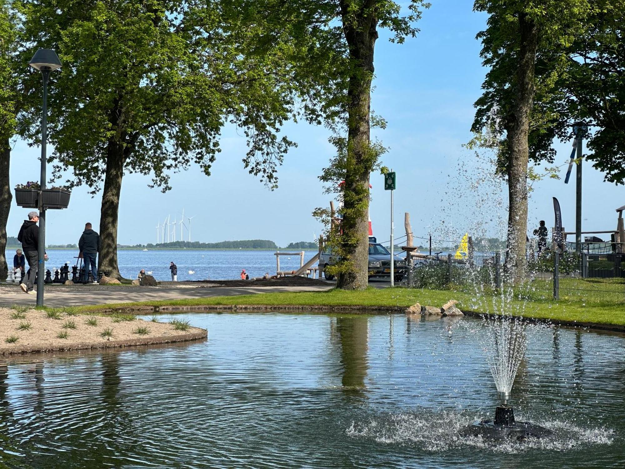 Badhoophuizen 6-Per Bungalow Veluwemeer Trampoline Hulshorst Esterno foto